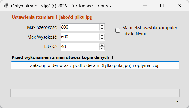 Optmalizator Zdjęć